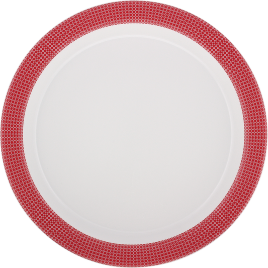 Plate special half-deep round with rim 25cm