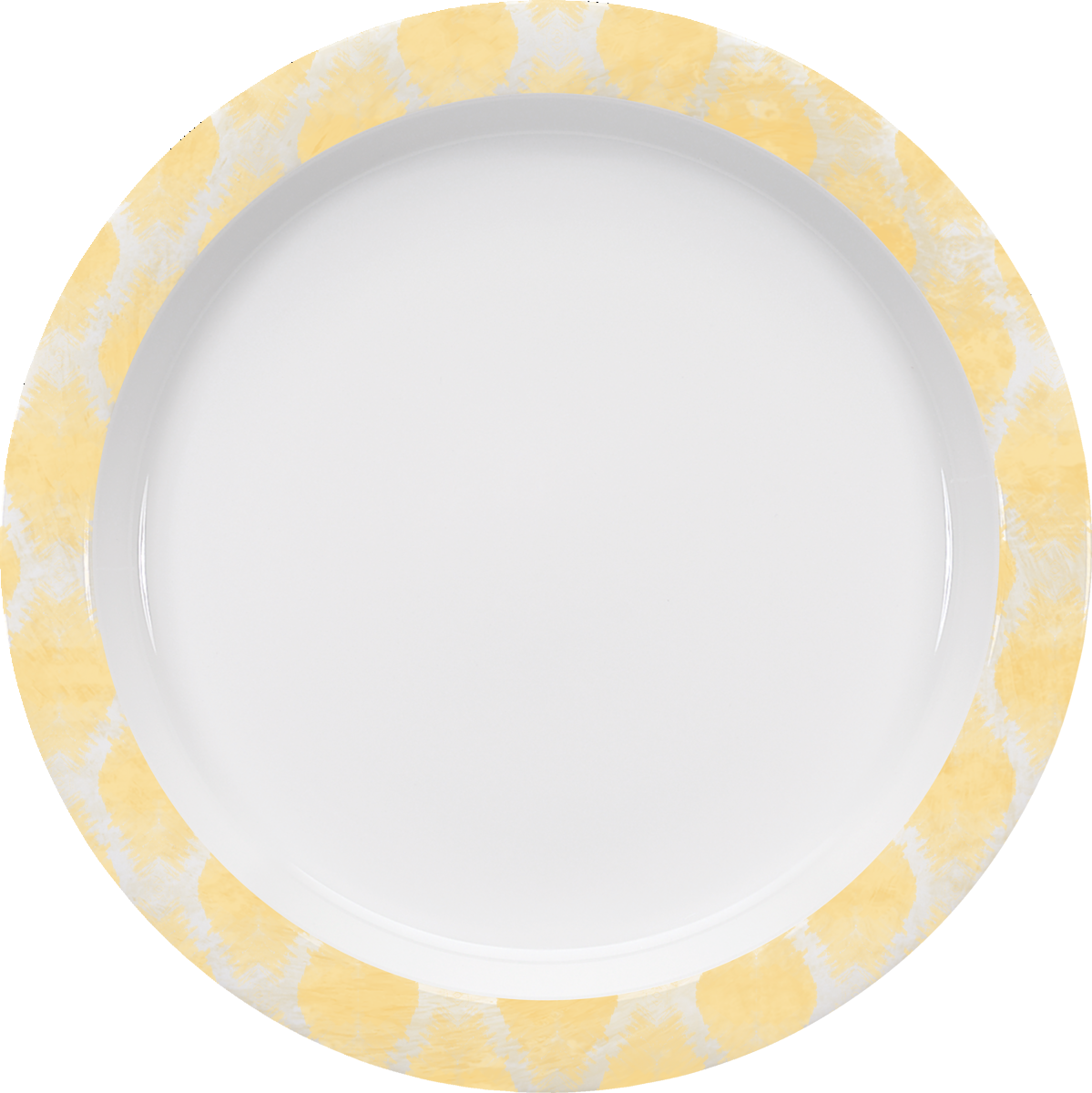 Plate special half-deep round with rim 25cm