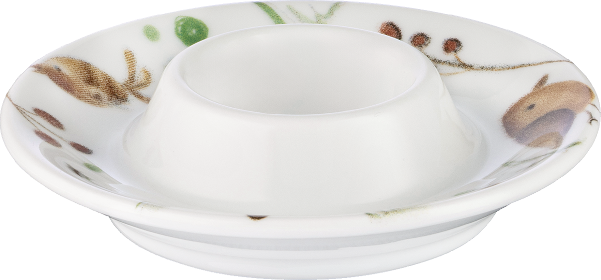 Egg cup with tray 11cm