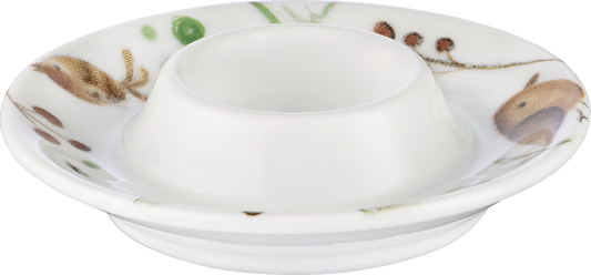 Egg cup with tray 11cm