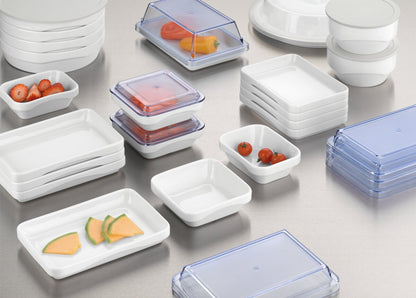 Plastic cover gray flat high temp 13cm (160°C)