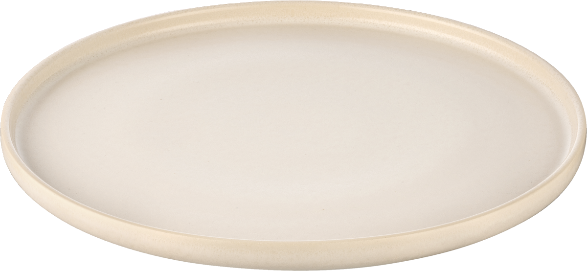 Plate flat round cashmere 21cm