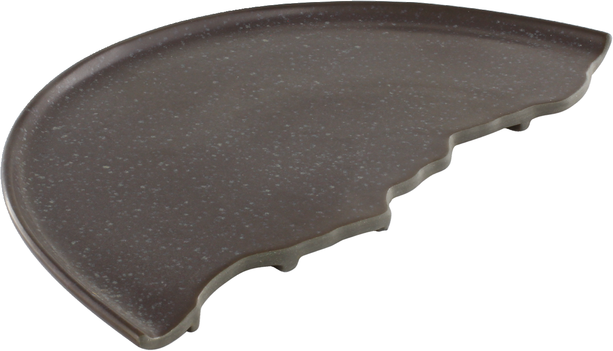 Plate special aubergine 28x14cm