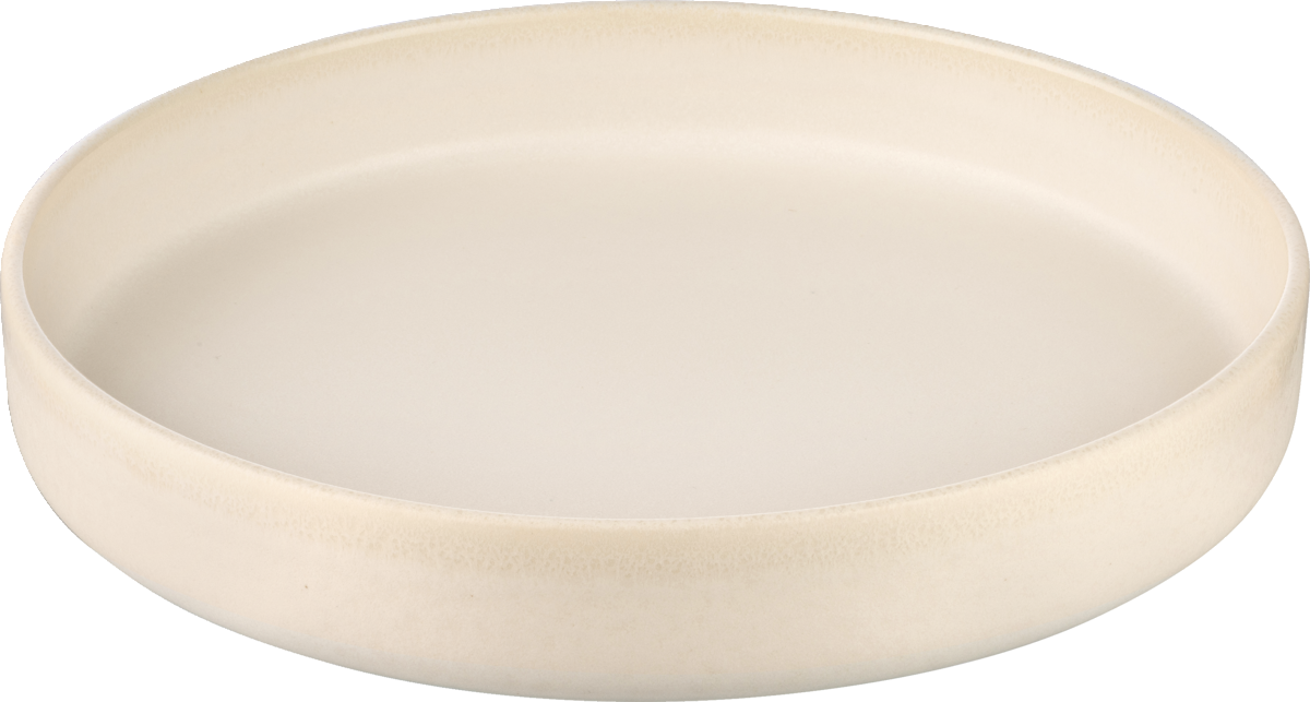 Plate deep high rim cashmere 24cm