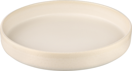 Plate deep high rim cashmere 24cm