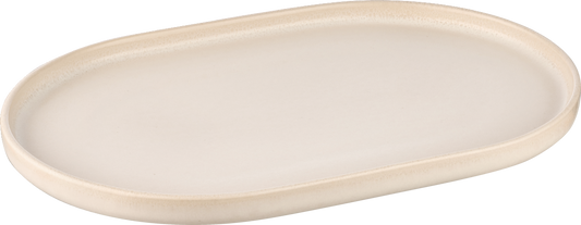 Platter oval cashmere 30cm