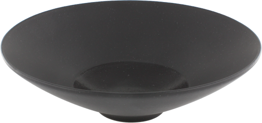 Bowl round black 26cm