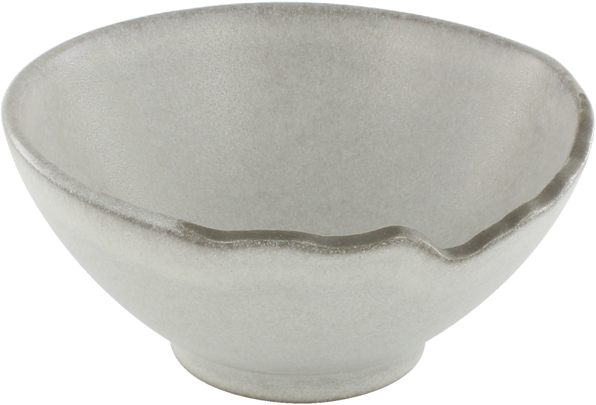 Bowl round concrete 14cm/0.26l