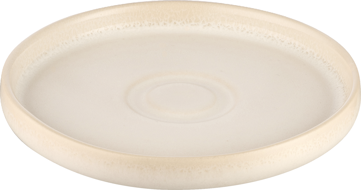 Saucer round cashmere 15cm