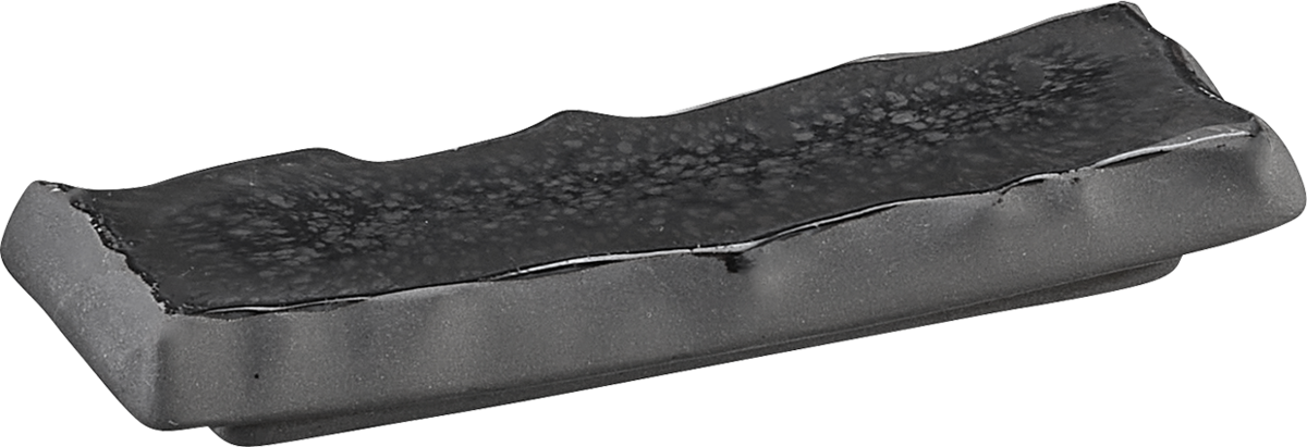 Cutlery rest black 11x4cm