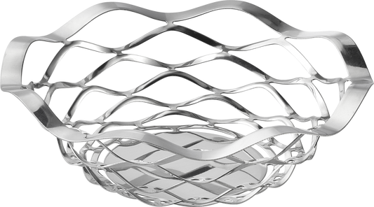 Basket silver 18cm