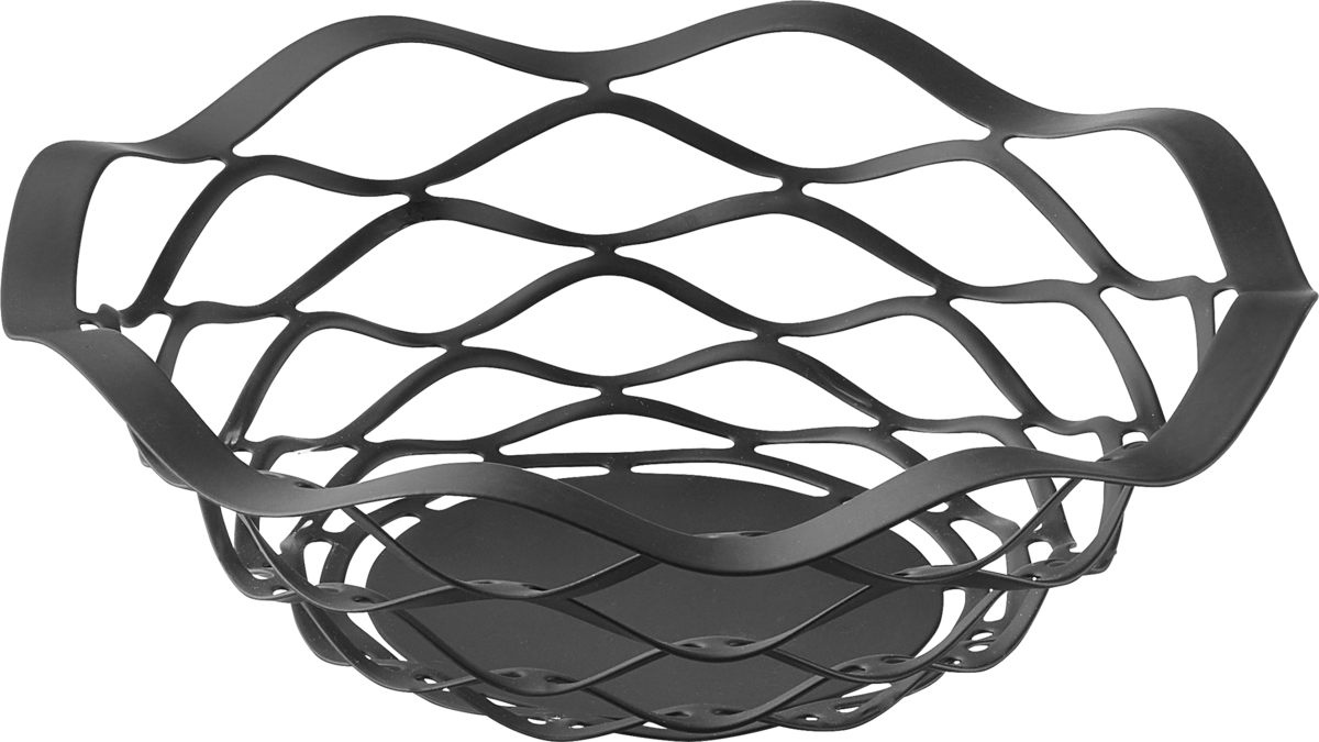 Basket black 18cm