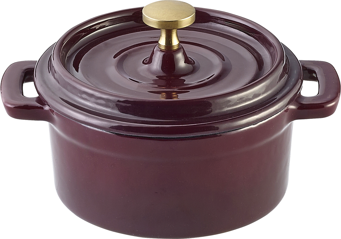 Cocotte round cherry 10cm
