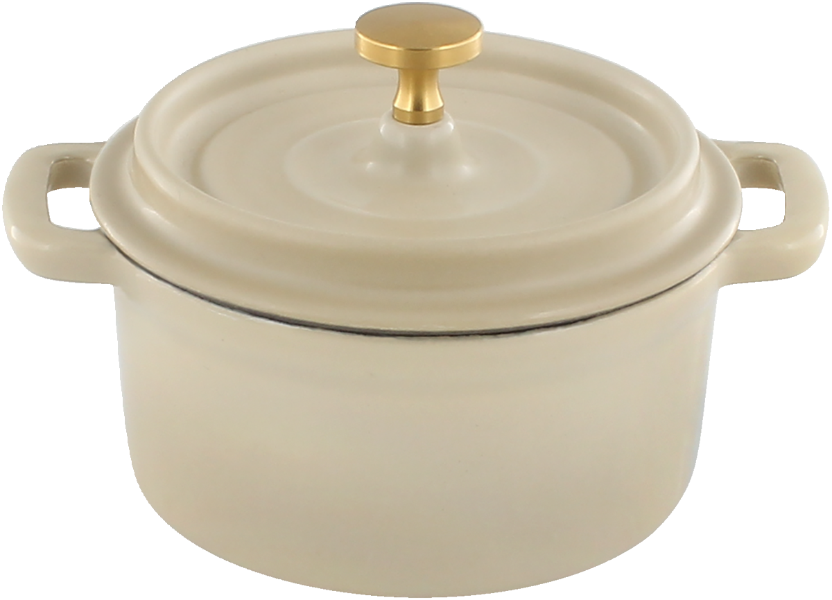 Cocotte round sand 10cm