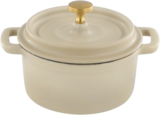 Cocotte round sand 10cm
