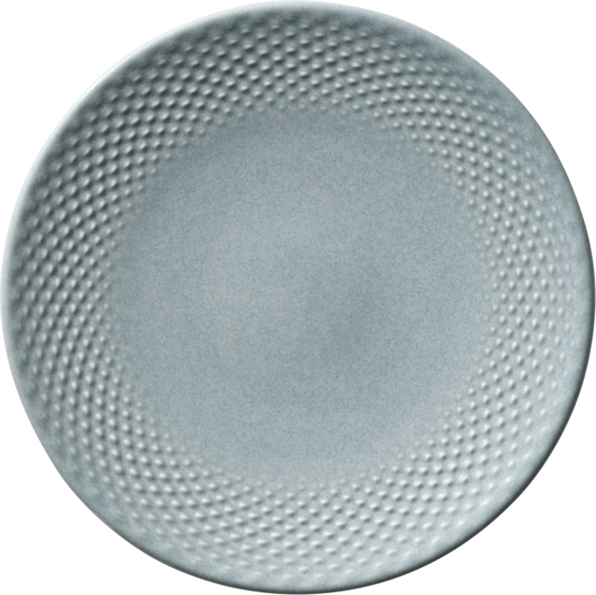 Plate flat round coupe embossed sky 17cm