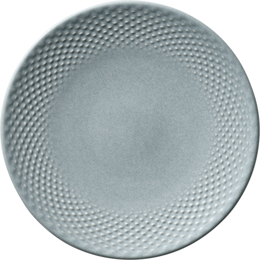 Plate flat round coupe embossed sky 17cm