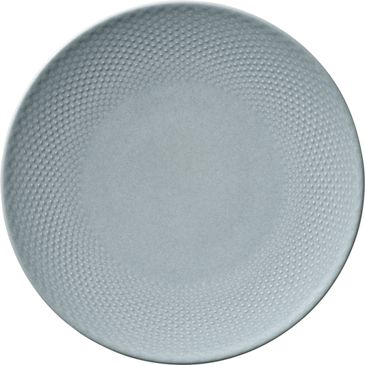 Plate flat round coupe embossed sky 24cm