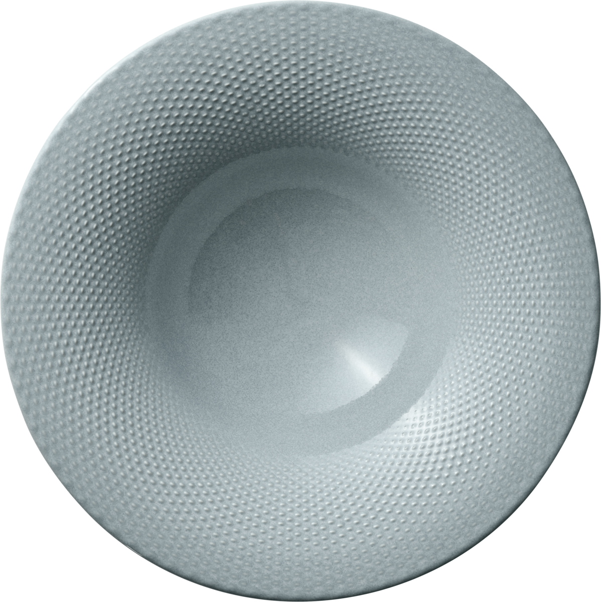 Plate deep round coupe embossed sky 27cm