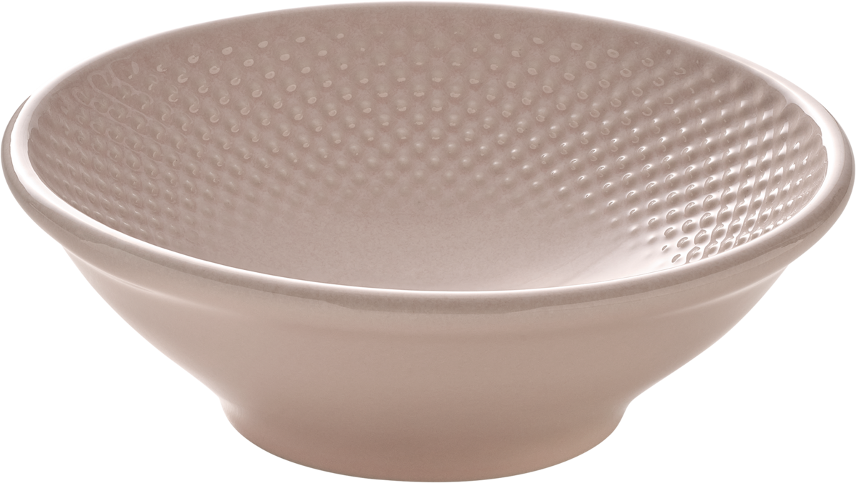 Bowl round embossed blush 16cm/0.50l