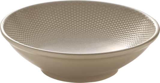 Bowl round embossed almond 24cm/1.50l