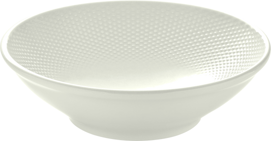 Bowl round embossed cream 24cm/1.50l