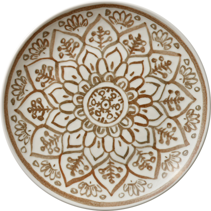 Plate flat round coupe sienna 33cm