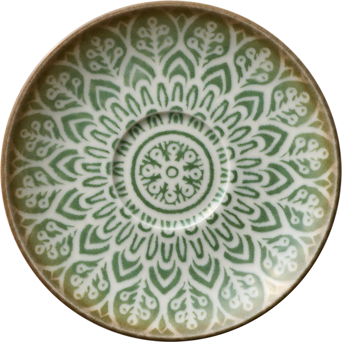 Saucer round jade 15cm