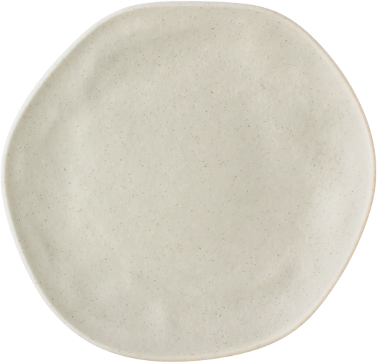 Plate flat round coupe moon 16cm