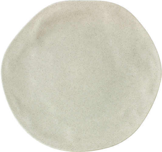Plate flat round coupe moon 28cm
