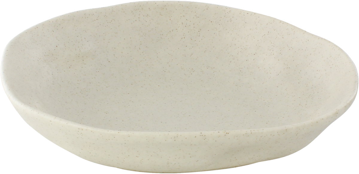 Plate deep round coupe moon 20cm