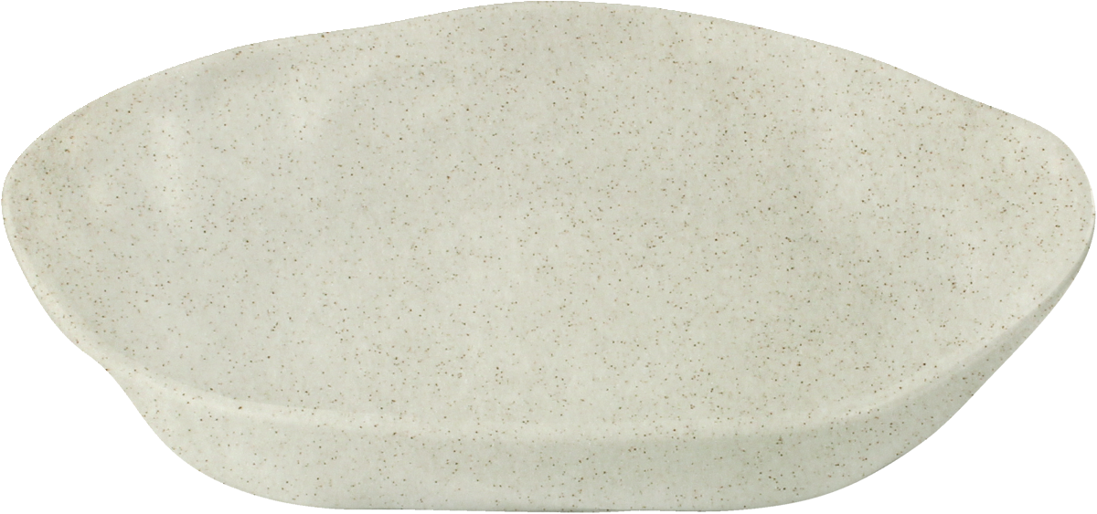 Plate deep round coupe moon 25cm