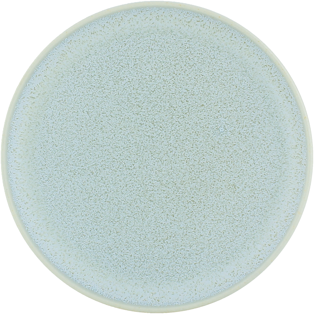Plate flat round coupe frost 15cm