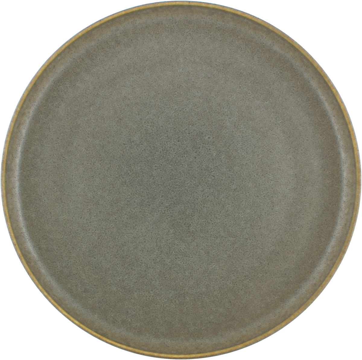 Plate flat round coupe smoke 24cm