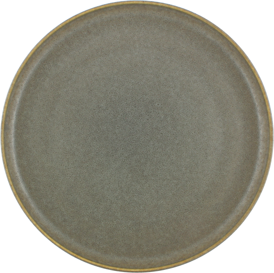 Plate flat round coupe smoke 27cm