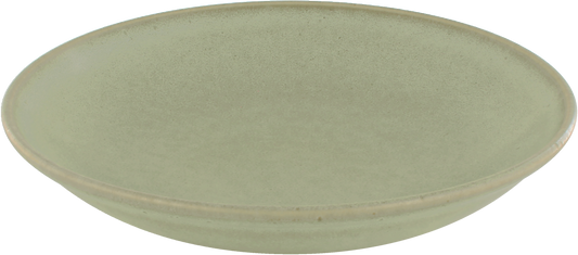 Plate deep round coupe matcha 25cm
