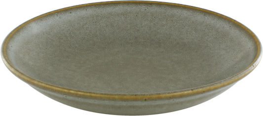 Plate deep round coupe smoke 25cm