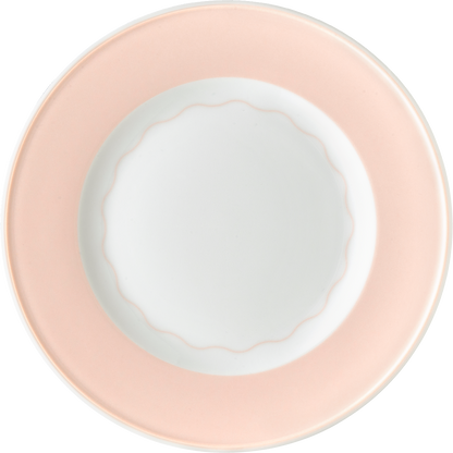 Plate flat round with rim 21cm