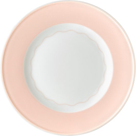 Plate flat round with rim 21cm