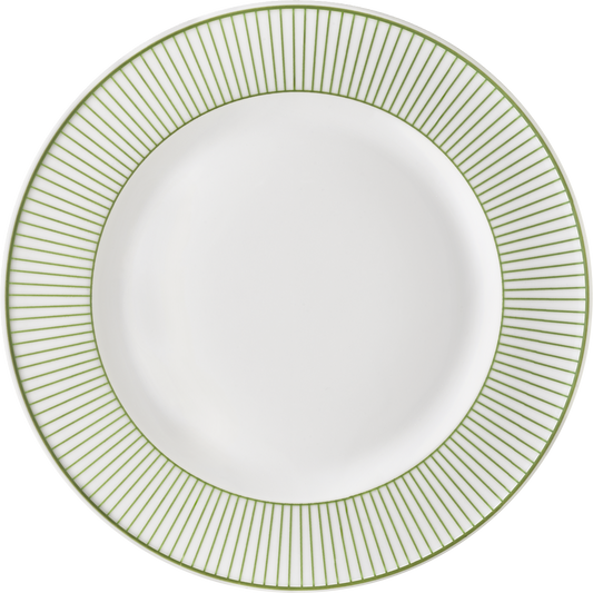 Plate flat round with rim 28cm