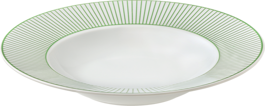 Plate deep round with rim 28cm