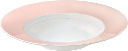 Plate deep round with rim 28cm