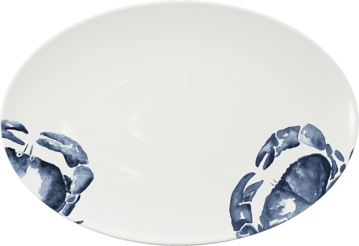 Platter oval coupe 33x23cm