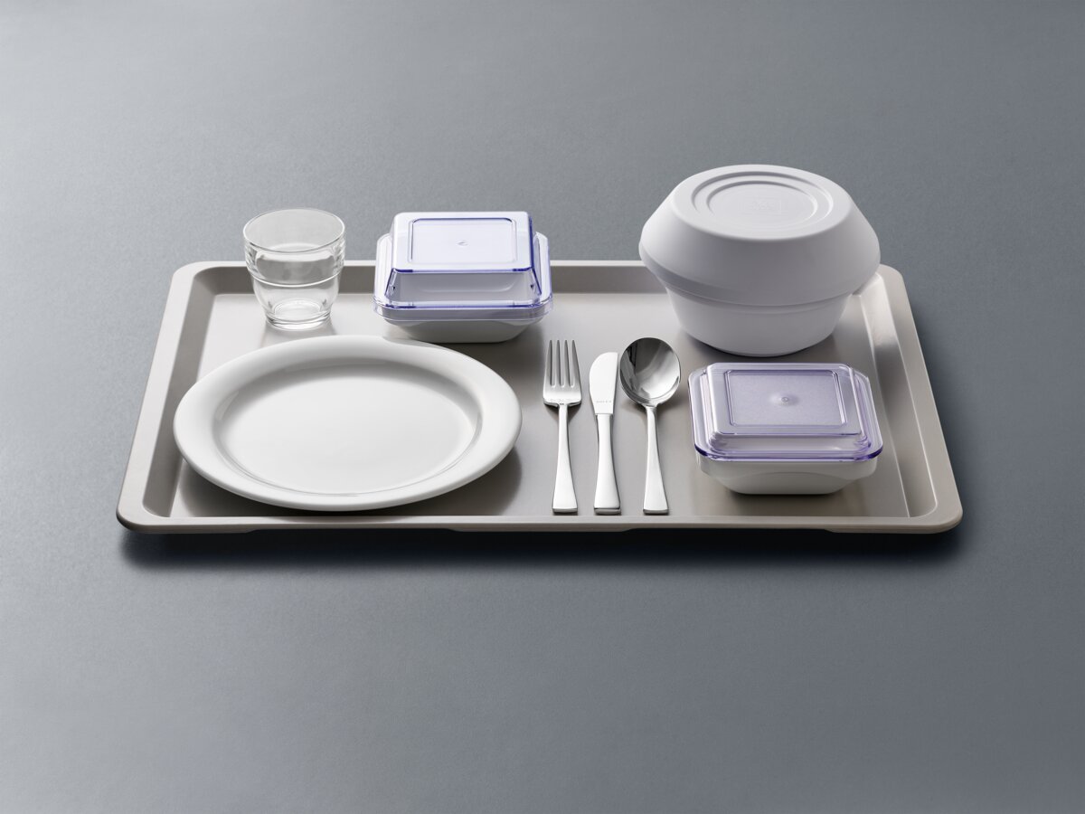 Plastic cover gray flat high temp 13cm (160°C)