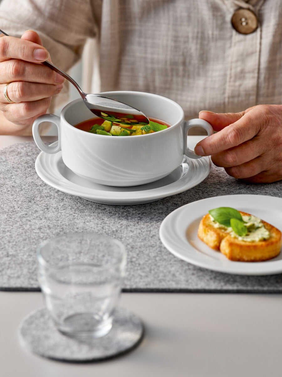 Mug special embossed 2 handle 0.30l