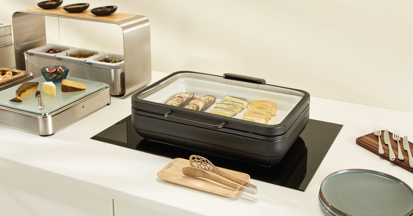 Chafing Dish GN 1/1 Basic HOT & FRESH Black
