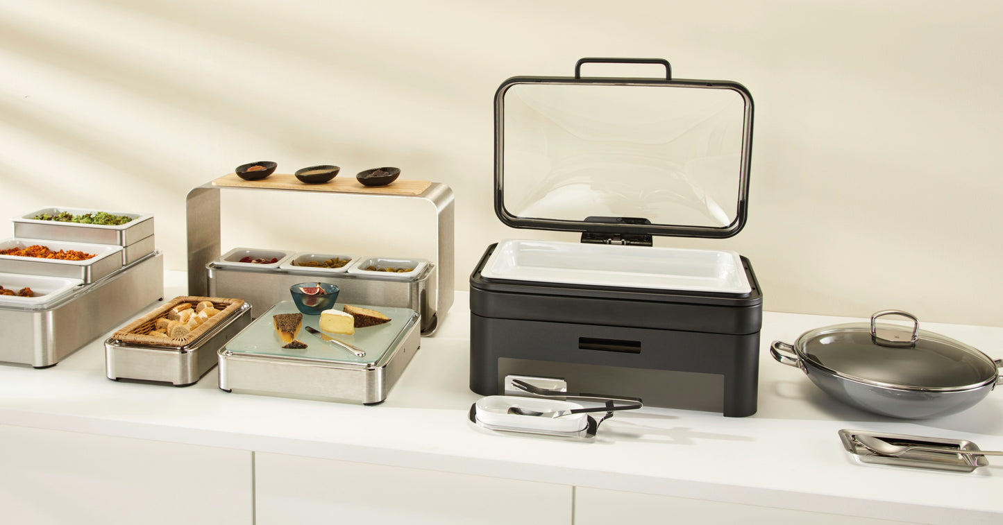 Chafing Dish GN 1/1 Basic HOT & FRESH Macadamia