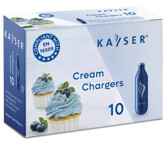 Creamer Chargers, blue, 10/box, swedish text