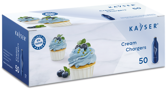 Creamer Chargers, blue, 50/box, swedish text