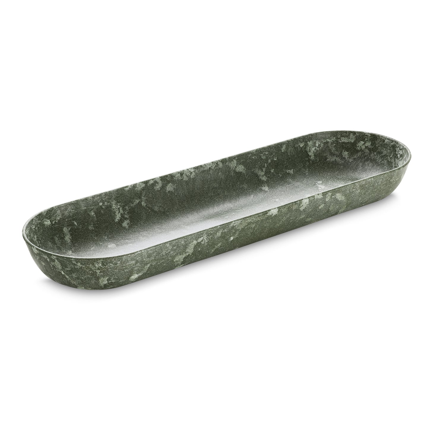 Oval Serving plate 53*16 Green